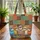 Five Sheep Personalized Name Rustic Patchwork - Cozy Home Decor Gift Quilted Tote Bag - 3