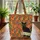 Black Cat Swirling Tendrils Autumn Leaves Folk Scrolls - Everyday Tote Cat Lover Gift Quilted Tote Bag - 3