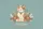 Calico Cat Floral Wreath Name Leaves Blossoms - Everyday Tote for Cat Lover Quilted Tote Bag - 7