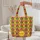 Indian Floral Boho Lotus Bloom Yellow Field - Everyday Use Housewarming Gift Quilted Tote Bag - 5