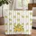 Alternating Vertical Stripe Lemon Branches and Fruit Cluster - Everyday Carry Gift For Citrus Lover Quilted Tote Bag - 1