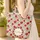 Poppy Flower Vine Wreath Red and Green - Farmhouse Home Decor Everyday Tote Gift for Women Quilted Tote Bag - 4