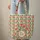 Coral Folk Art Floral Wreath Bouquet - Everyday Tote Thoughtful Gift for Her Quilted Tote Bag - 6