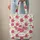 Pink Roses Green Leaves Floral Wreath Your Name - Everyday Tote Quilted Tote Bag - 6
