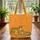 Jungle Leaves Leopards Custom Name Scroll - Wildlife Lover Everyday Carry Gift Quilted Tote Bag - 3
