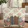 Vintage Books Botanical Roses - Book Lover Home Decor Gift Quilted Tote Bag - 1