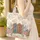 Vintage Books Botanical Roses - Book Lover Home Decor Gift Quilted Tote Bag - 4
