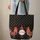 Farmhouse Roosters Chickens Polka Dot - Farmhouse Decor Chicken Lover Gift Quilted Tote Bag - 6