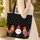 Farmhouse Roosters Chickens Polka Dot - Farmhouse Decor Chicken Lover Gift Quilted Tote Bag - 4