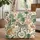 Leopard Zebra Crane Jungle Tropical Foliage - Wildlife Lover Gift Quilted Tote Bag - 1