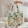 Leopard Zebra Crane Jungle Tropical Foliage - Wildlife Lover Gift Quilted Tote Bag - 5