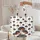 Mushroom Name Sign Scattered Grass - Nature Lover Everyday Carry Gift Quilted Tote Bag - 5