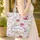 Chinoiserie Toile Birds Peonies Floral Branches - Wildlife Lover Gift Quilted Tote Bag - 4