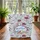 Chinoiserie Toile Birds Peonies Floral Branches - Wildlife Lover Gift Quilted Tote Bag - 3
