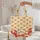Three Red Lobsters Golden Yellow Vertical Stripes - Lobster Lover Gift Quilted Tote Bag - 5
