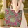 Lush Floral Wreath Your Name - Everyday Gift Quilted Tote Bag - 4