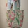 Exotic Macaws Parrots Flowering Branches Personalized Name Wreath - Wildlife Lover Gift Quilted Tote Bag - 6