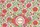 Ornate Floral Wreath Pink Orange Blossom Vine - Thoughtful Keepsake Gift Quilted Tote Bag - 7
