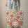 Ornate Floral Wreath Pink Orange Blossom Vine - Thoughtful Keepsake Gift Quilted Tote Bag - 6