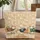 Three Cats Snowflakes Floral Wreath Christmas Holiday Gift for Cat Lover Quilted Tote Bag - 1