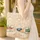Three Cats Snowflakes Floral Wreath Christmas Holiday Gift for Cat Lover Quilted Tote Bag - 4