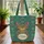 Ornamental Cat Floral Paisley Mandala Circle Personalized - Boho Cat Lover Gift Quilted Tote Bag - 3