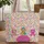 Focal Awareness Ribbons Personalized Name Hearts Stars - Diversity Hope Gift Quilted Tote Bag - 1