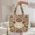 Exotic Birds Floral Blooms Paisley Wreath - Home Decor Gift for Nature Lover Quilted Tote Bag - 5