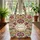 Exotic Birds Floral Blooms Paisley Wreath - Home Decor Gift for Nature Lover Quilted Tote Bag - 3
