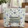 Ornate Vintage Books Blue Rose Floral Wreath - Gift for Readers Quilted Tote Bag - 1