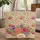 Floral Bouquet Roses Anemones Vines - Everyday Tote Gift Quilted Tote Bag - 1