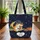 Wizard Cat Mouse Crescent Moon Night Sky - Fantasy Storybook Gift for Kids Quilted Tote Bag - 3