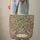 Peacocks Chintz Floral Wreath - Boho Lifestyle Gift Quilted Tote Bag - 6