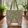 Peacocks Chintz Floral Wreath - Boho Lifestyle Gift Quilted Tote Bag - 3