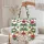 Tropical Palm Camel Hibiscus Floral Wreath Everyday Accessory Quilted Tote Bag - 5