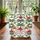 Tropical Palm Camel Hibiscus Floral Wreath Everyday Accessory Quilted Tote Bag - 3