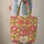 Large Pink Red Flowers Green Leaves Floral Wreath Bouquet - Boho Lifestyle Gift Quilted Tote Bag - 6