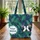 Exotic Toucans Monstera Banana Leaves Lush Tropical Foliage - Tropical Paradise Gift Quilted Tote Bag - 3