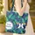 Exotic Toucans Monstera Banana Leaves Lush Tropical Foliage - Tropical Paradise Gift Quilted Tote Bag - 4