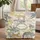 Leopard Zebra Crane Wild Animals Palm Trees Ferns Tropical Jungle - Wildlife Lover Gift Quilted Tote Bag - 1