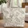 Zoological Antelope Monkey Stork Tropical Foliage Flowers Insects - Wildlife Lover Gift Quilted Tote Bag - 1