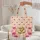 Om Symbol Dotted Elephants Floral - Yoga Meditation Everyday Gift for Yoga Lover Quilted Tote Bag - 5
