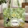 Toucan Wading Bird Leopard Floral Wreath - Wildlife Lover Gift Quilted Tote Bag - 1