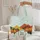 Autumn Mountain Cloudscape Personalized Name Wreath - Fall Season Gift for Nature Lover Quilted Tote Bag - 5