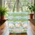 Adorable Lambs Wildflower Rolling Hills - Springtime Home Decor Gift Quilted Tote Bag - 3