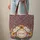 Daisies Sunflowers Children's Book Folk Art Wildflower Name Wreath - Everyday Nature Gift Quilted Tote Bag - 6