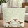 Fluffy Sheep Children's Book Swirling Vines - New Baby Nursery Gift Quilted Tote Bag - 1