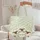 Fluffy Sheep Children's Book Swirling Vines - New Baby Nursery Gift Quilted Tote Bag - 5