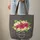Organic Vine Tropical Hibiscus Plumeria Botanical Wreath - Everyday Tote Gift Quilted Tote Bag - 6