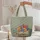 Ornate Open Book Floral Berries Vintage Books - Literary Home Decor Gift Quilted Tote Bag - 5